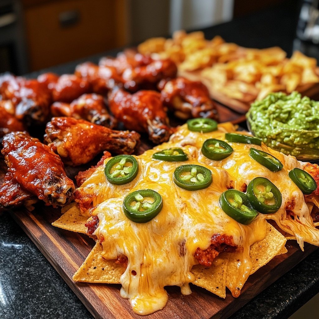 Super Bowl Buffet Ideen