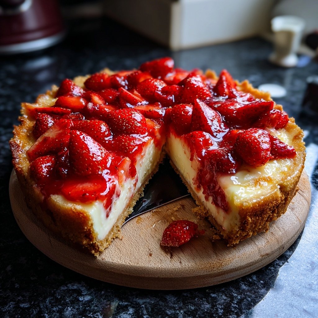 Erdbeerkuchen Mit Quark Creme
