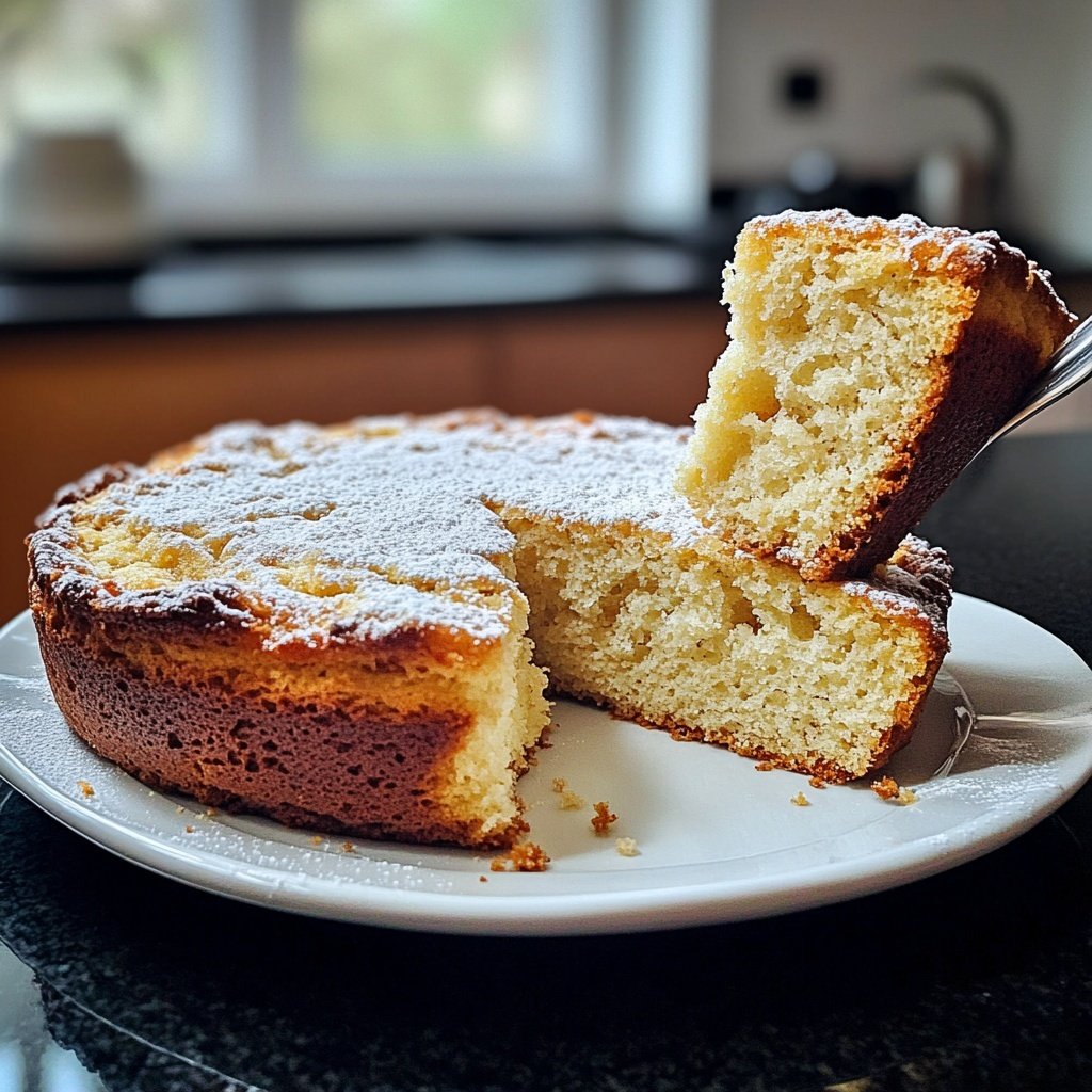Kuchen mit wenigen Zutaten