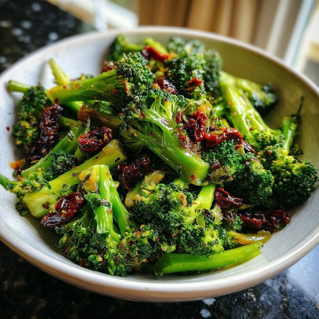 Brokkoli Pfanne Mediterran