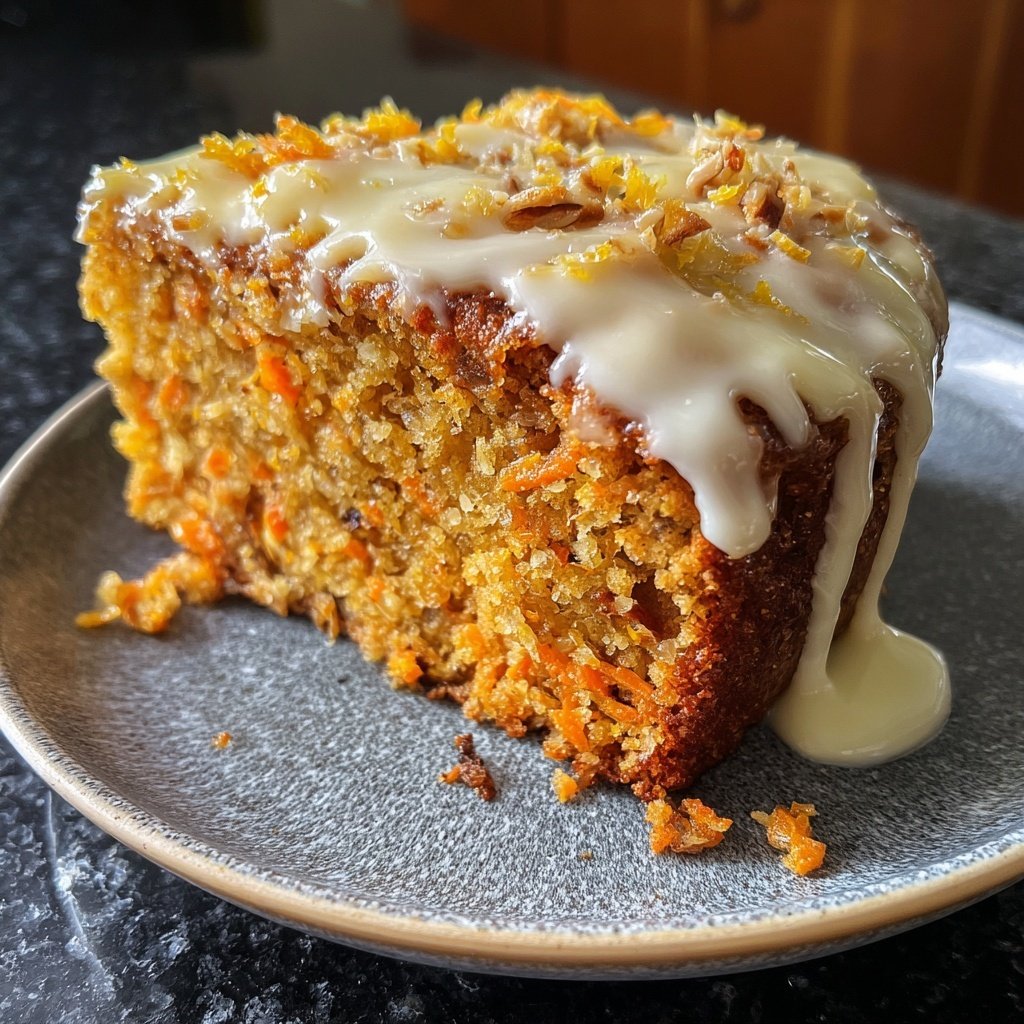 Karottenkuchen Mit Haferflocken