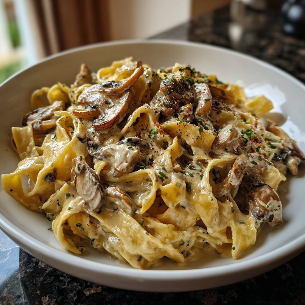 Tagliatelle mit Steinpilzen