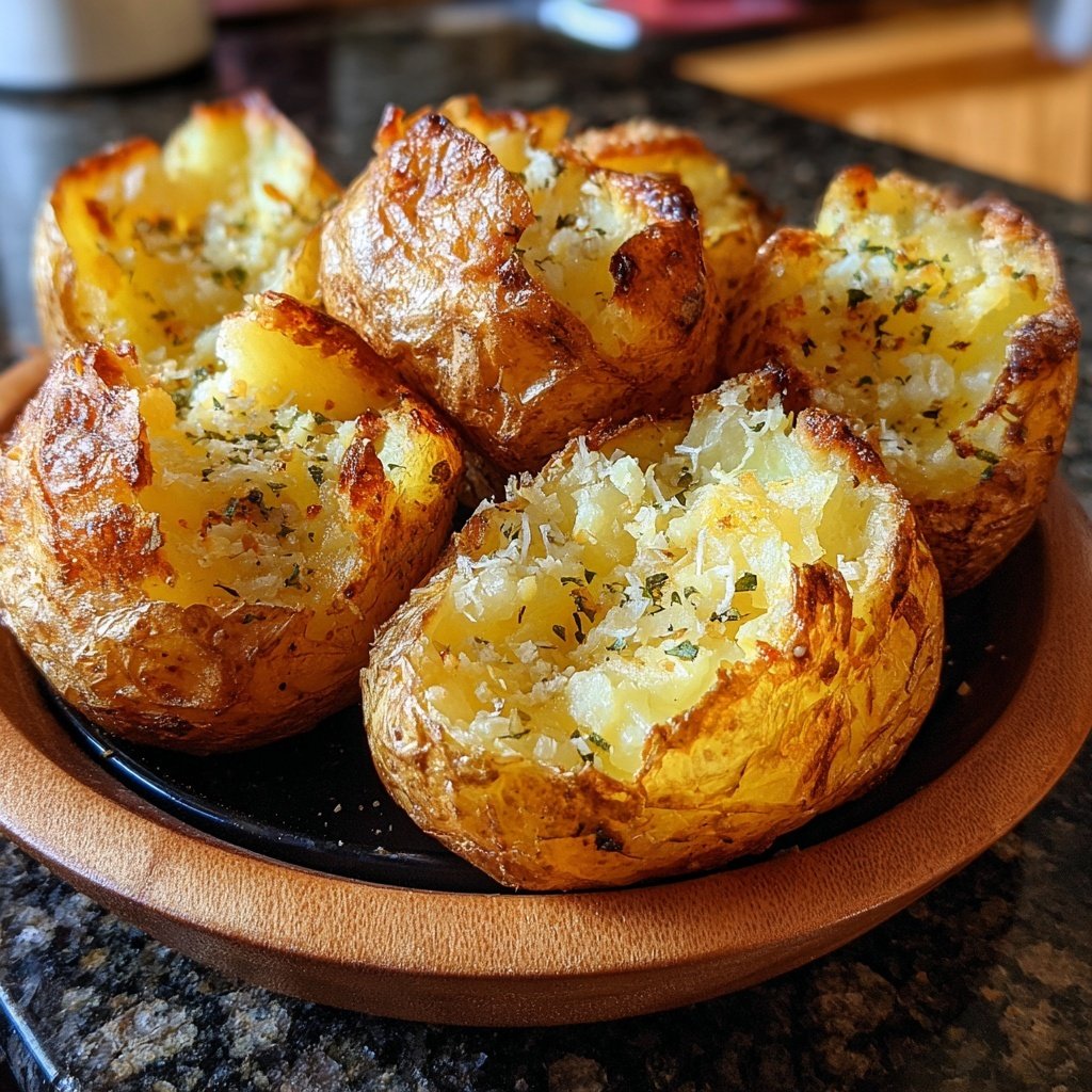 Ofenkartoffeln mit Knoblauch