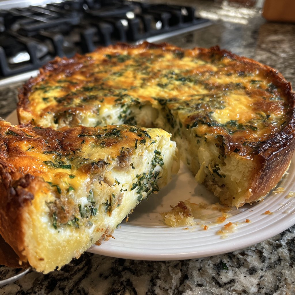 Bärlauch Quiche